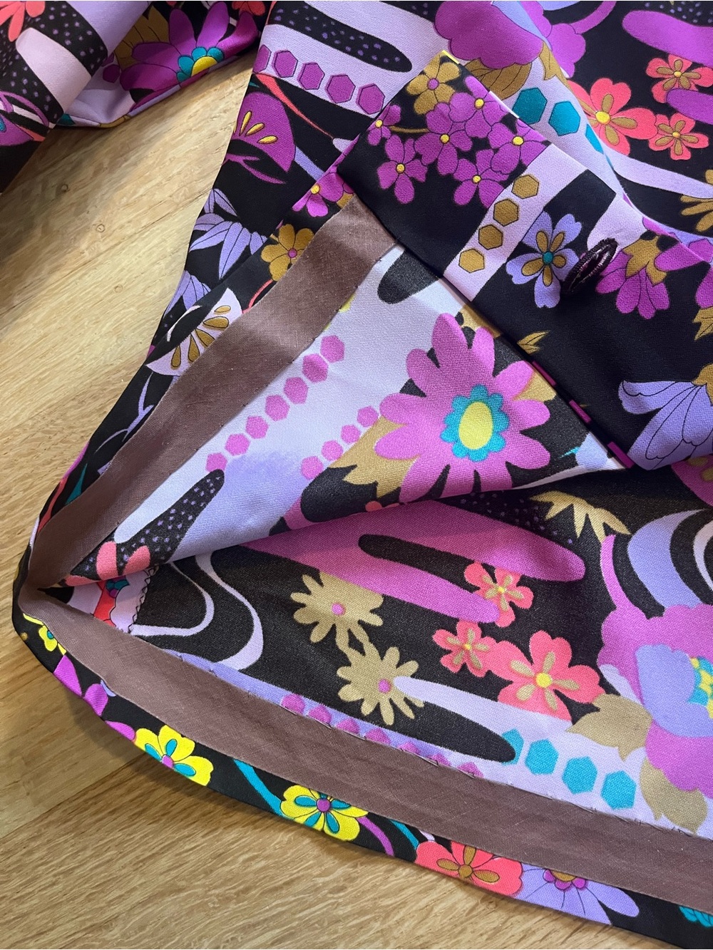 Vintage psychedelic handmade shirt - Picture 7 of 7
